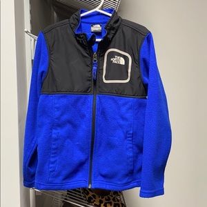 Boys North face fleece jacket